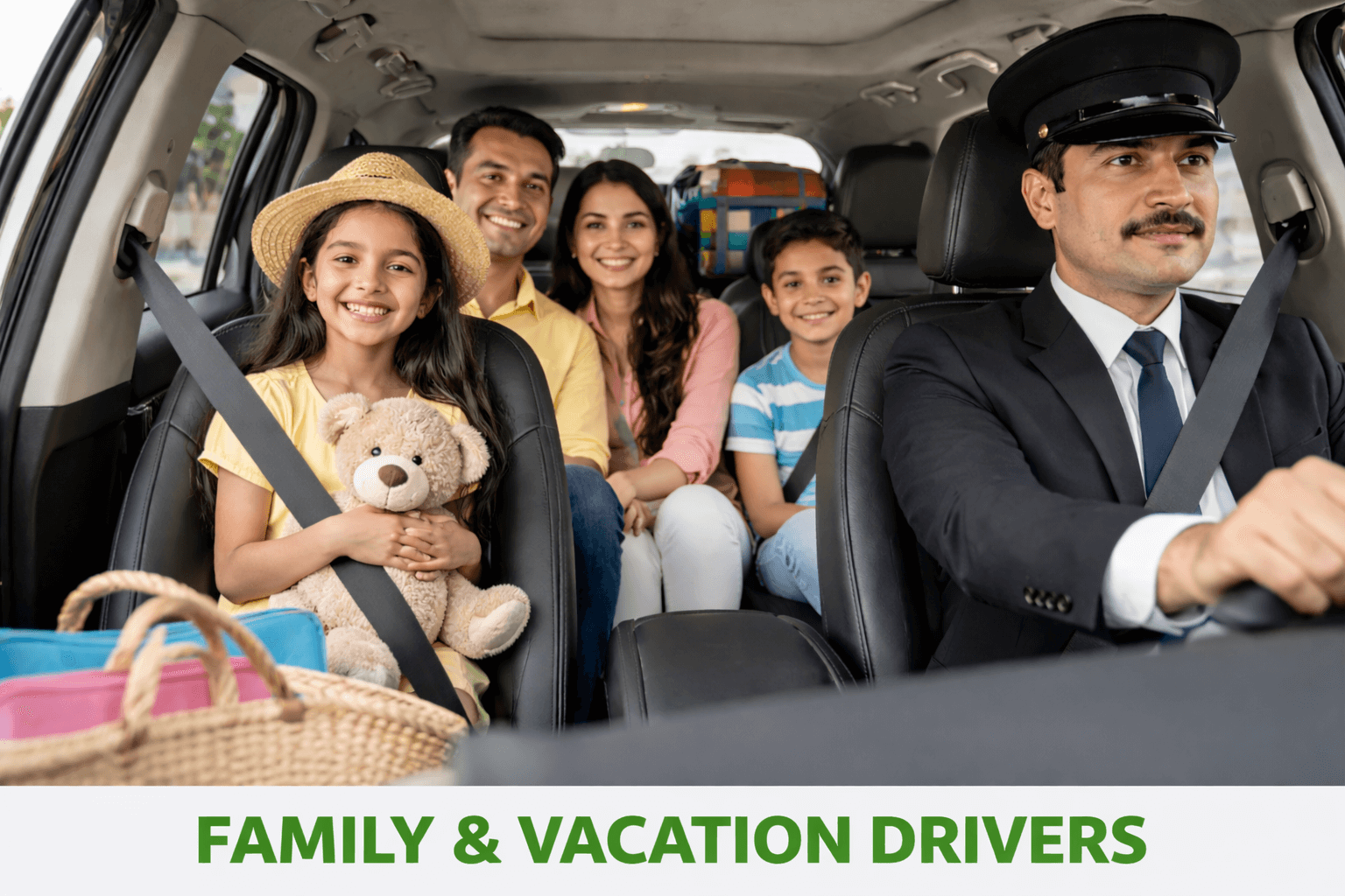 Family vacation drivers in Hyderabad